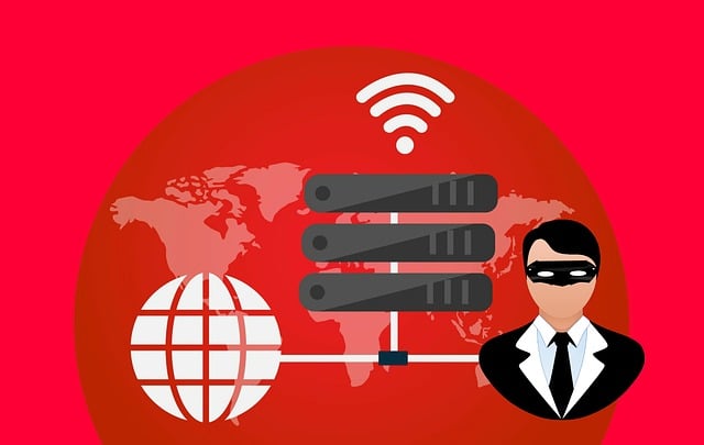 VPN et sécurité en ligne – Illustration d’un réseau virtuel privé protégeant les données personnelles avec serveurs sécurisés, connexion Wi-Fi, et anonymat pour une navigation Internet sécurisée et confidentielle.